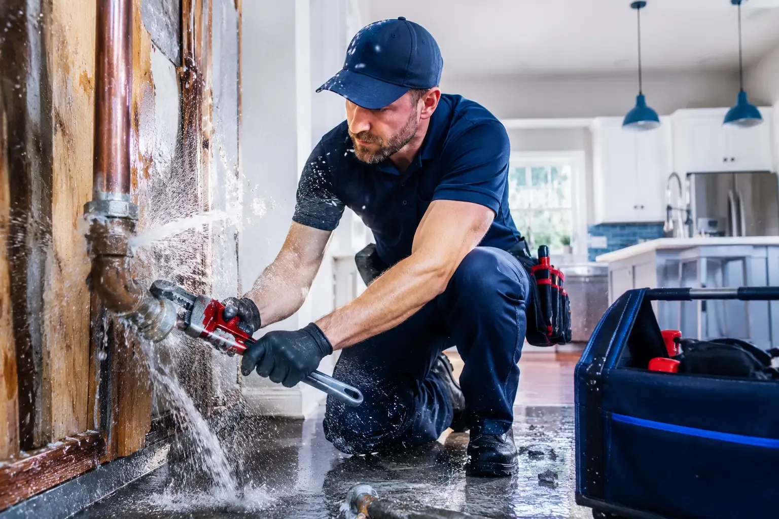 Local emergency pipe repair professionals in Golden Eagle, IL